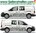 VW Caddy / Caddy Maxi - Montagne Foresta praterie Mulino Panorama adesivi strisce laterali - U3029