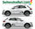 VW T-Roc montaña outdoor sticker adhesivo pegatinas laterales - 5616