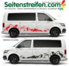 VW Bus T4 T5 T6 montañas alpes panorama pegatinas adhesivo sticker set  N° 5000