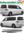 VW BUS T7 -  EVO Custom Seitenstreifen Aufkleber komplett Set- Nr.: 2086