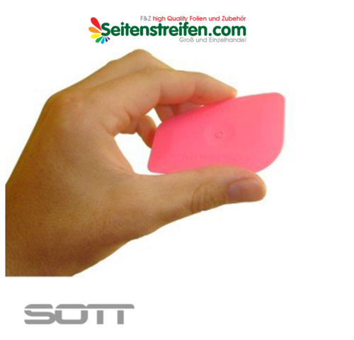 SOTT RAKEL LIL CHIZLER PINK small Squeegee - Sign Vinyl & Vehicle Wrapping Film Application