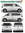 VW ID Buzz / Buzz Cargo - EVO Seitenstreifen  Aufkleber Dekor Set - 7183