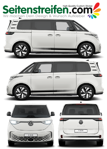 VW ID Buzz / Buzz Cargo - side stripes graphics decals sticker kit