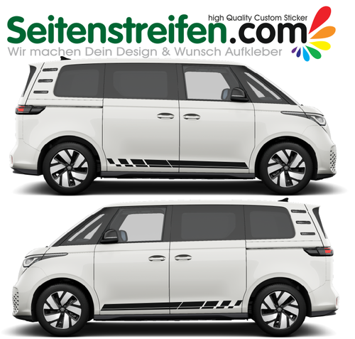 VW ID Buzz / Buzz Cargo - Lounge Edition adesivi strisce laterali adesive auto sticker