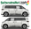 VW ID Buzz / Buzz Cargo - Lounge Edition Seitenstreifen  Aufkleber Dekor Set - 7187