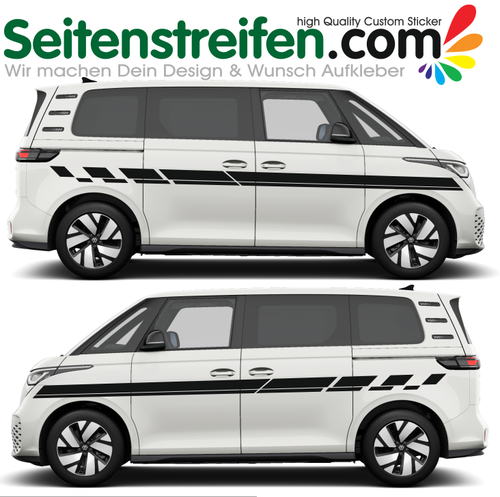 VW ID Buzz / Buzz Cargo - Lounge Edition Custom adesivi strisce laterali adesive auto sticker