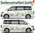 VW Bus T4 T5 T6 - Schwarzwald, Harz, Alpen, Berghütte, Alm,  Aufkleber Panorama Sticker Set - D8909